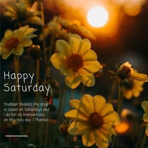 SATURDAYS - shop closed